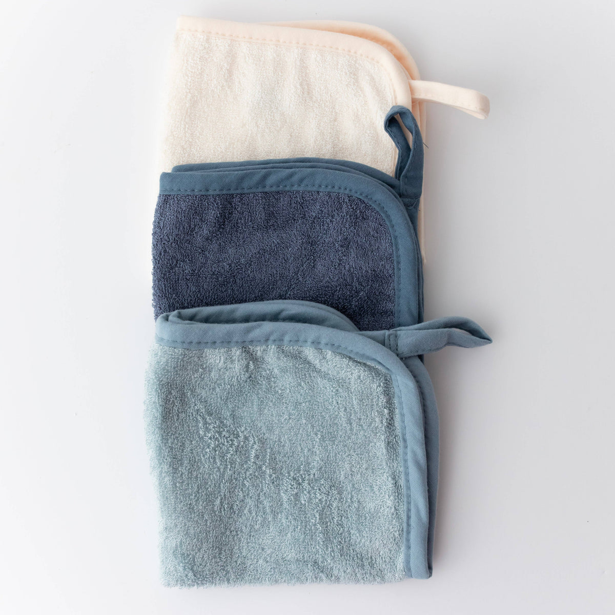 Washcloth Set: Petal Pink