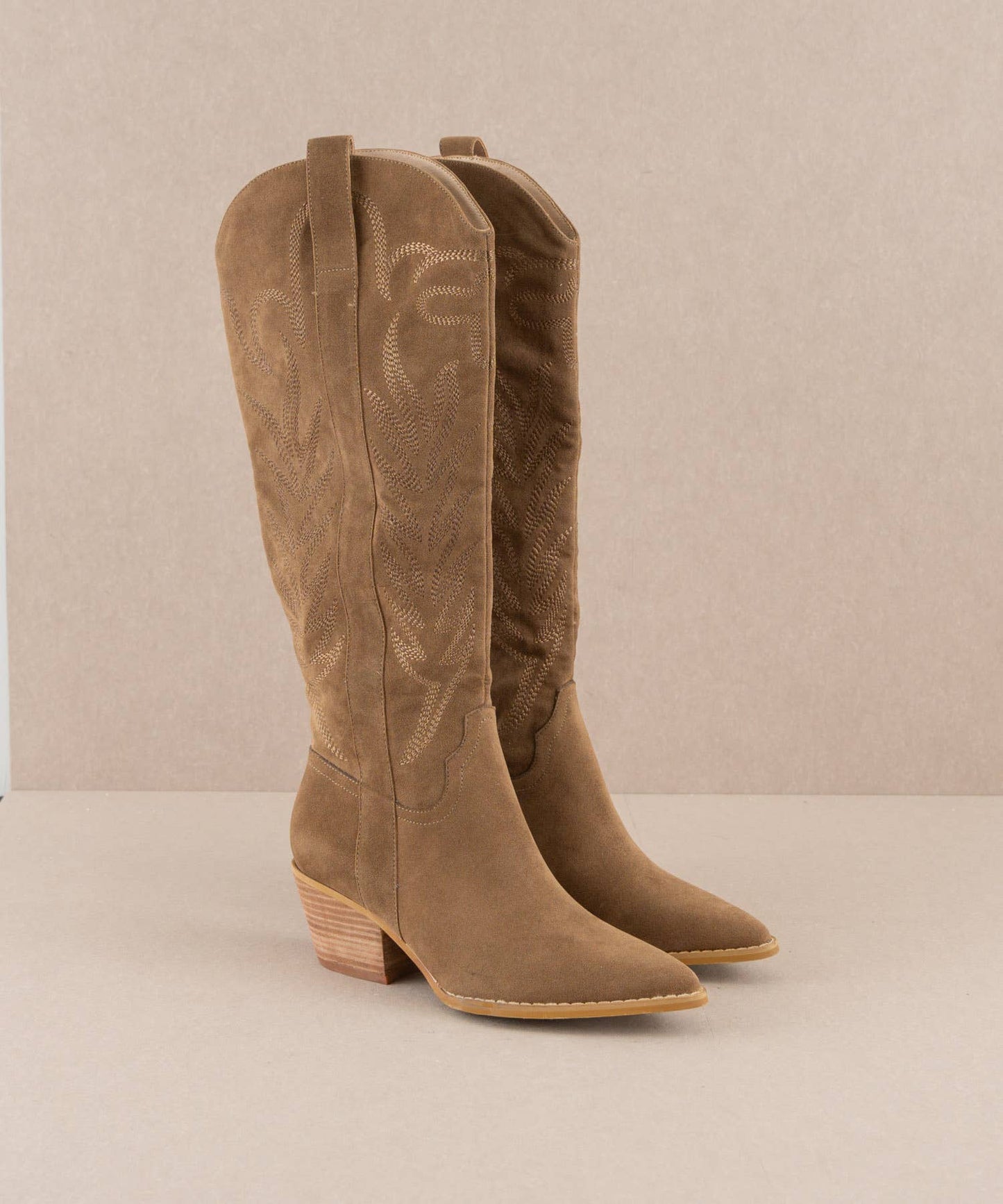 Samara Brown Western Tall Boot