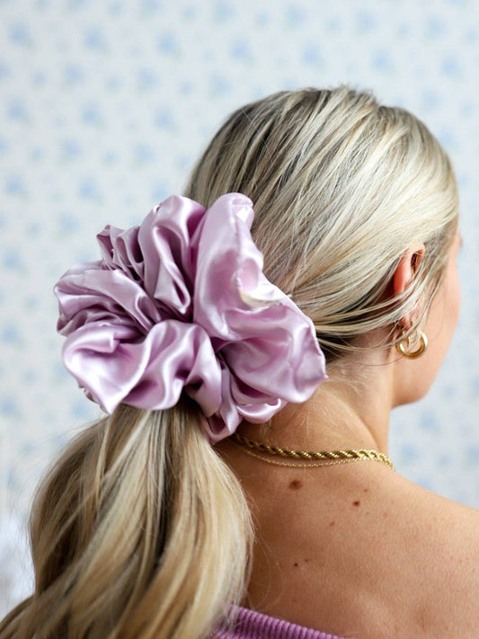Jumbo Sleep Scrunchie-Lavender
