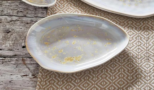 Oyster Melamine Bowl- Large