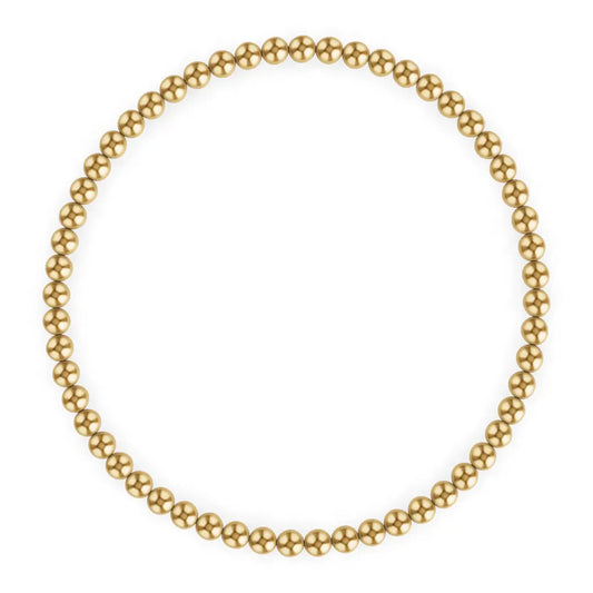 Savvy Bling 3mm Gold Filled Bracelet