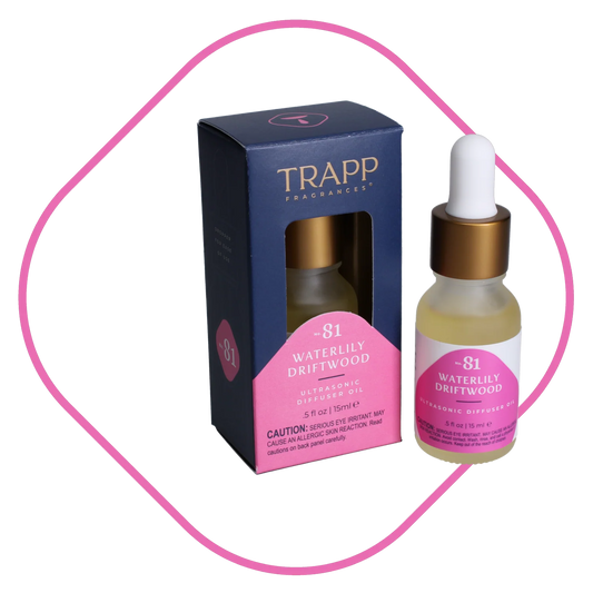 Trapp Waterlily Driftwood Ultrasonic Diffuser Oil