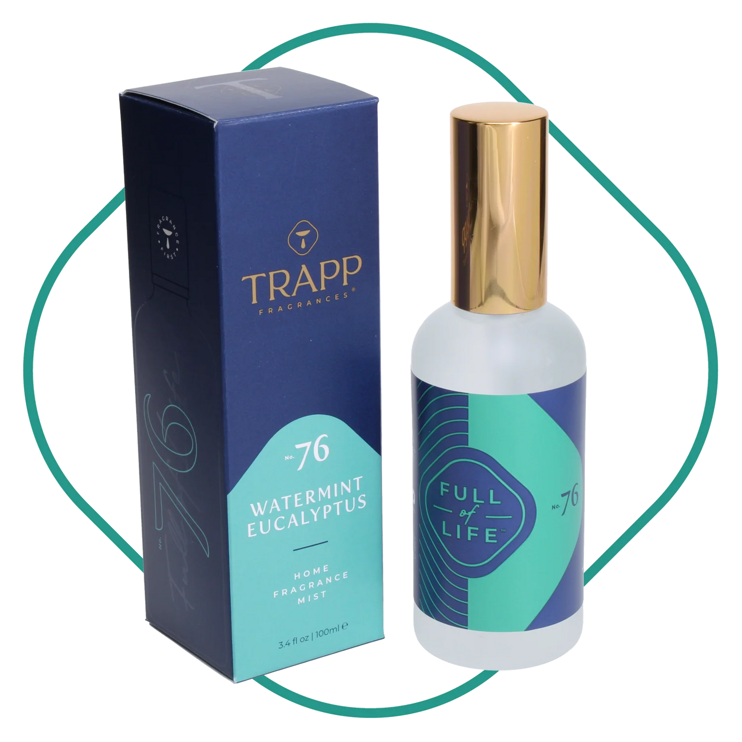 Trapp Watermint Eucalyptus Home Fragrance Mist