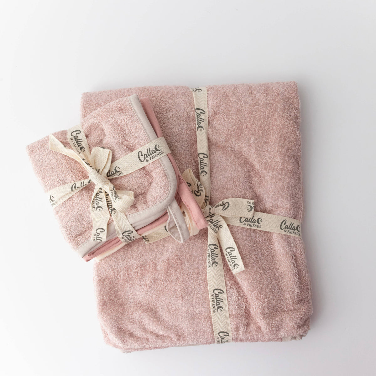 Washcloth Set: Powder Blue