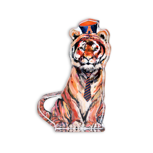 Auburn Tiger Acrylic Block