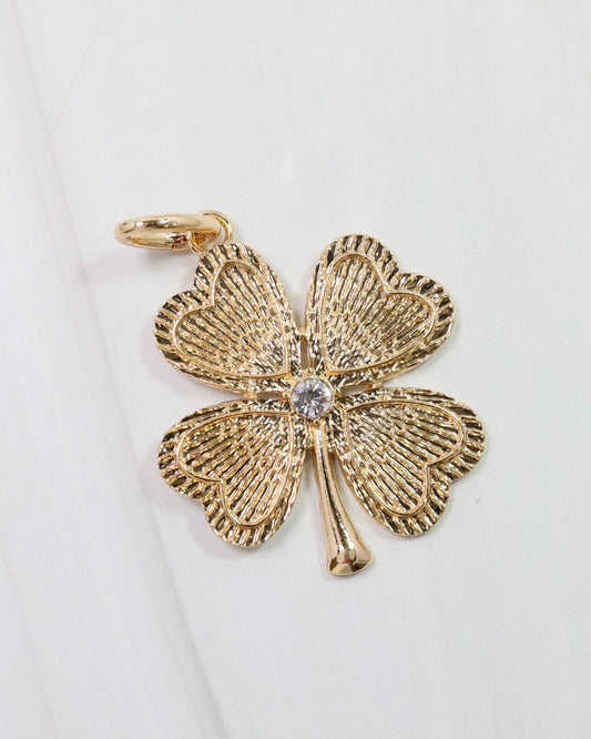 Kappa Gold Clover Charm
