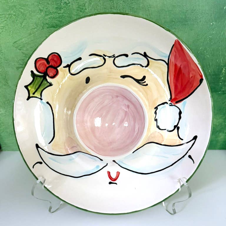 Santa Chip and Dip tray