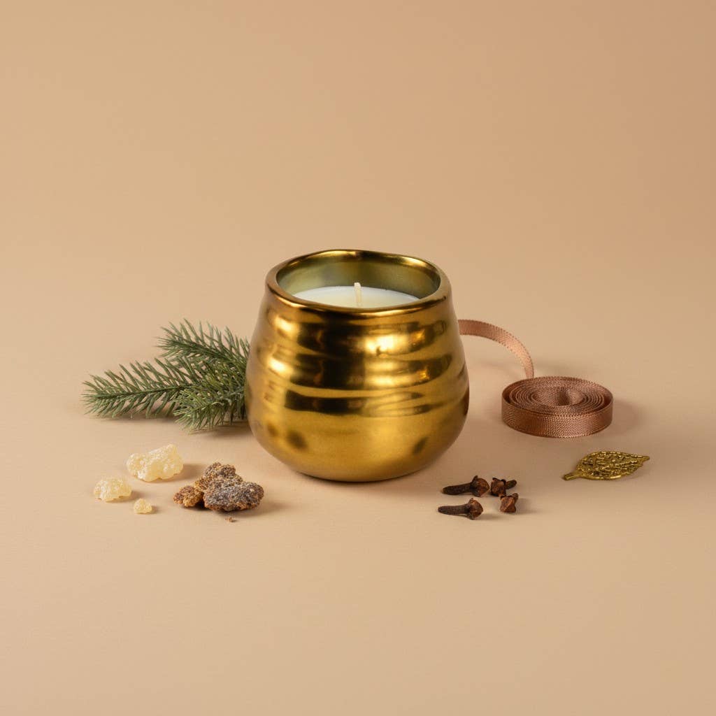 8 oz Midas Candle: Christmas Hearth