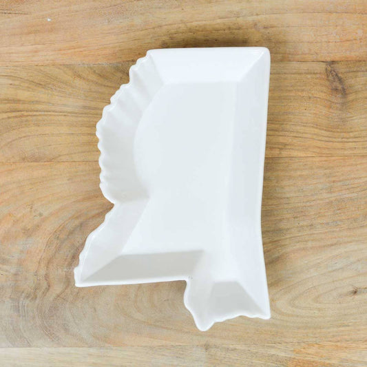 Mississippi Shaped 10" Platter