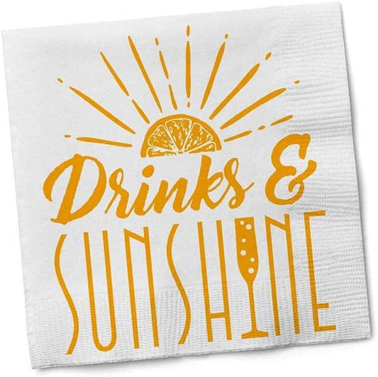 Funny Cocktail Napkins | Summer Humor | Beach Gift