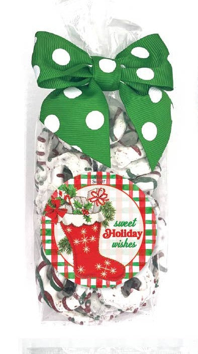 Christmas Yogurt Covered Pretzels- 4oz