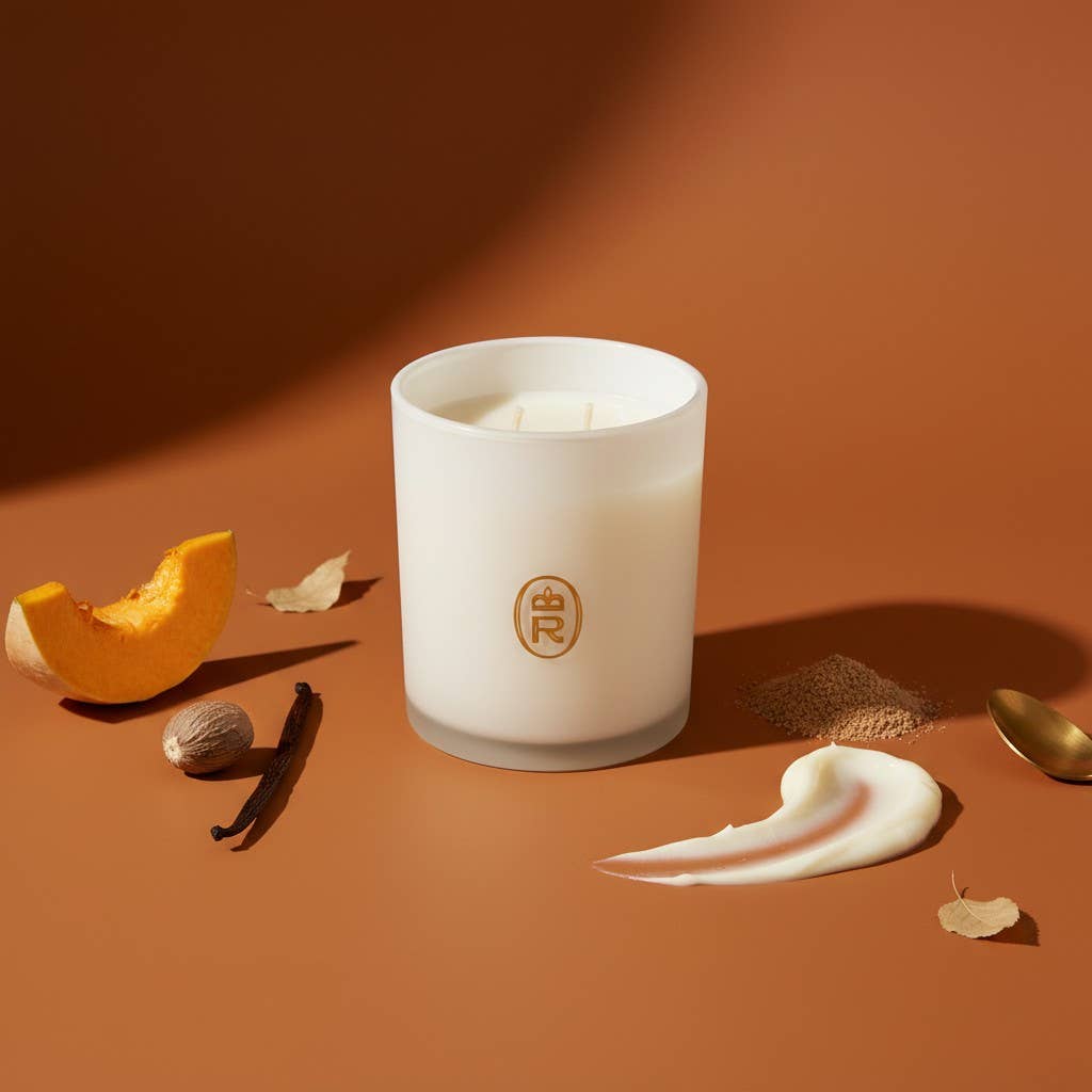 14 oz Boxed Glass Candle: Zydeco Amber