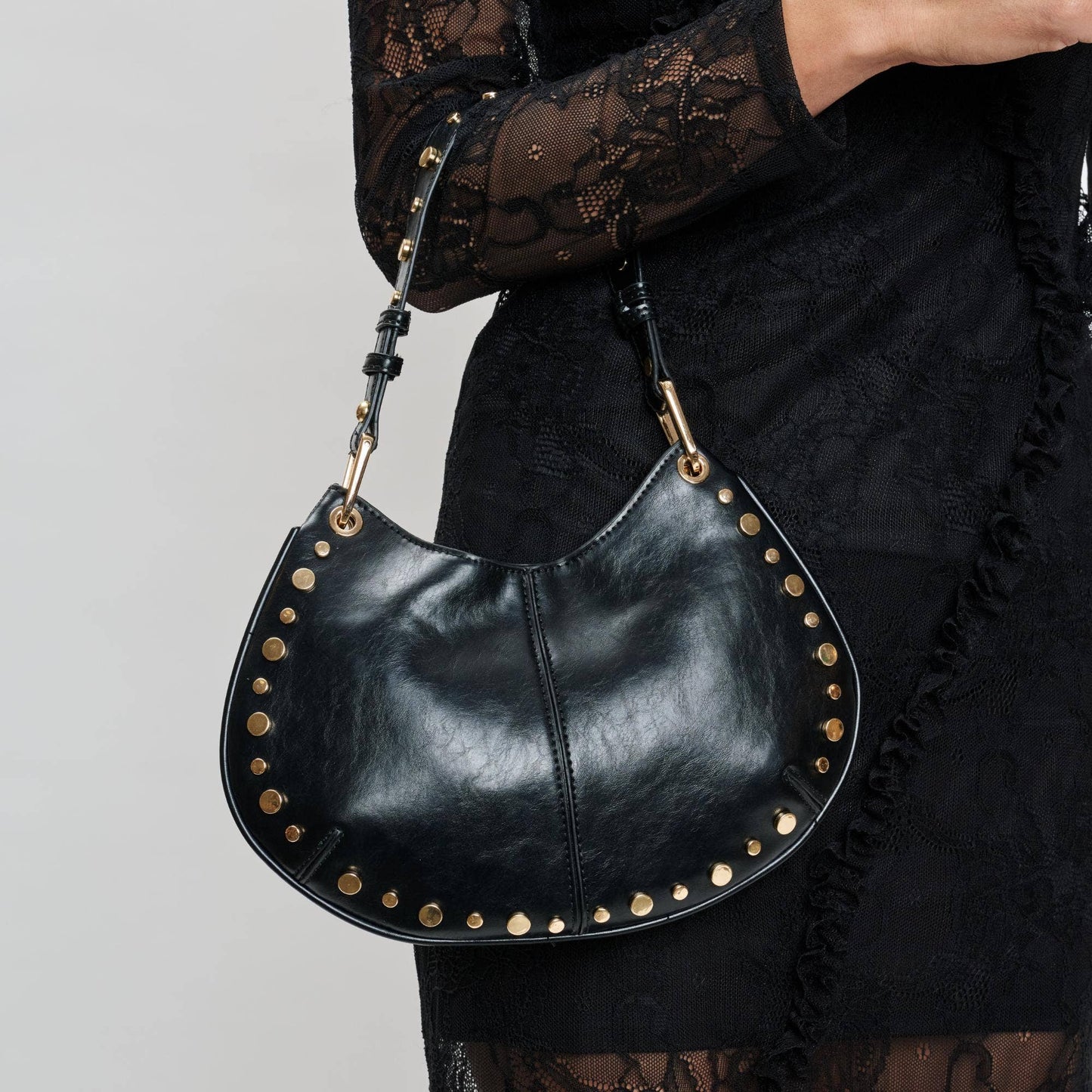 Nova Crossbody Handbag: Black