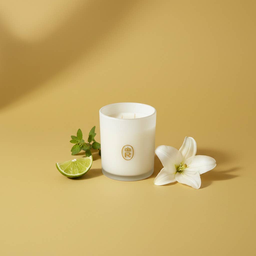 14 oz Boxed Glass Candle: Back Porch