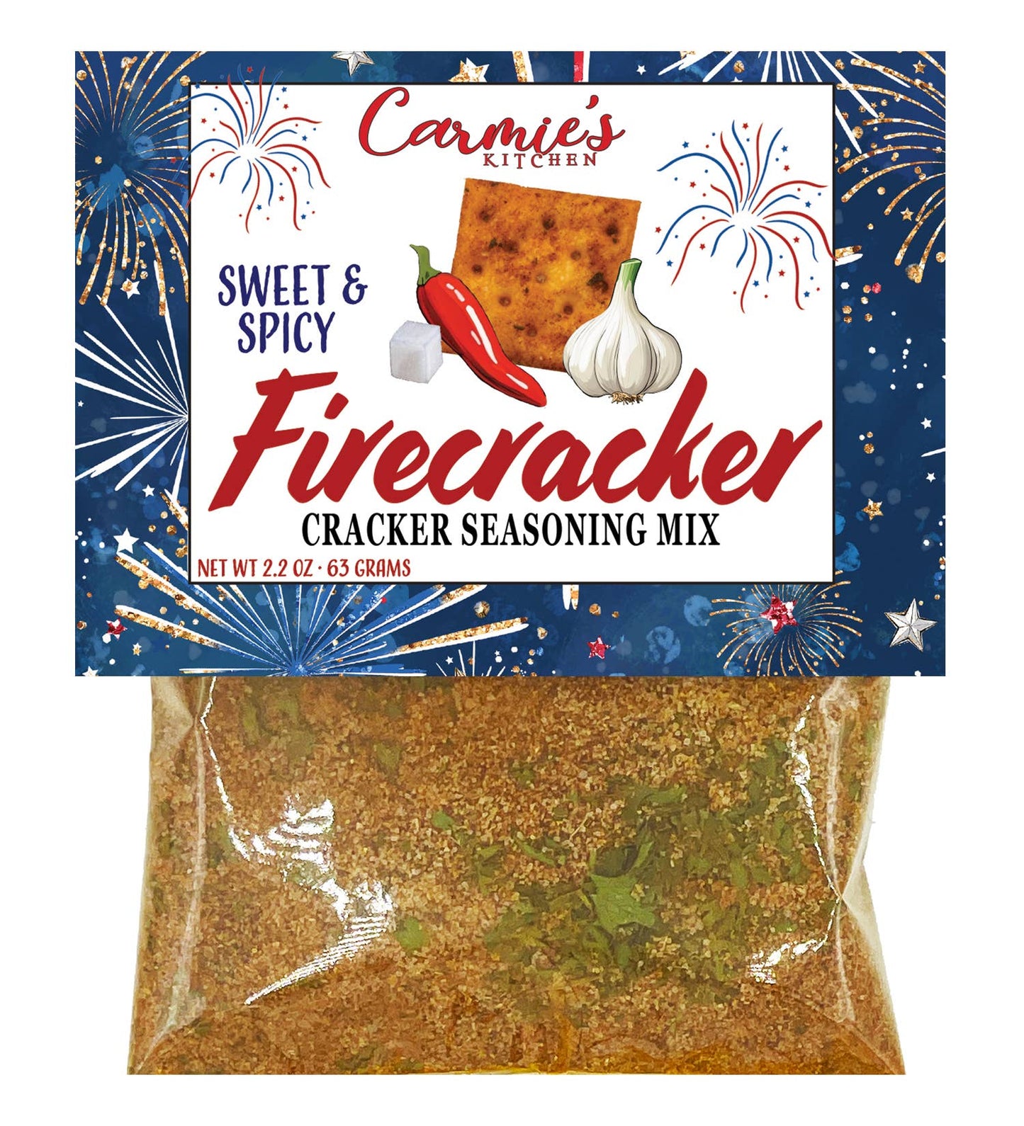 Sweet & Spicy Firecracker Cracker Mix - Americana Collection