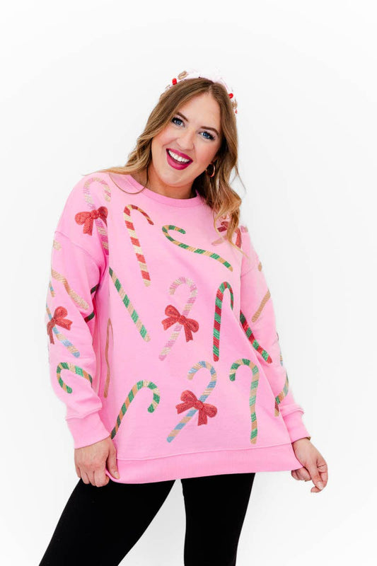 Merry Mint Sparkle Sweatshirt