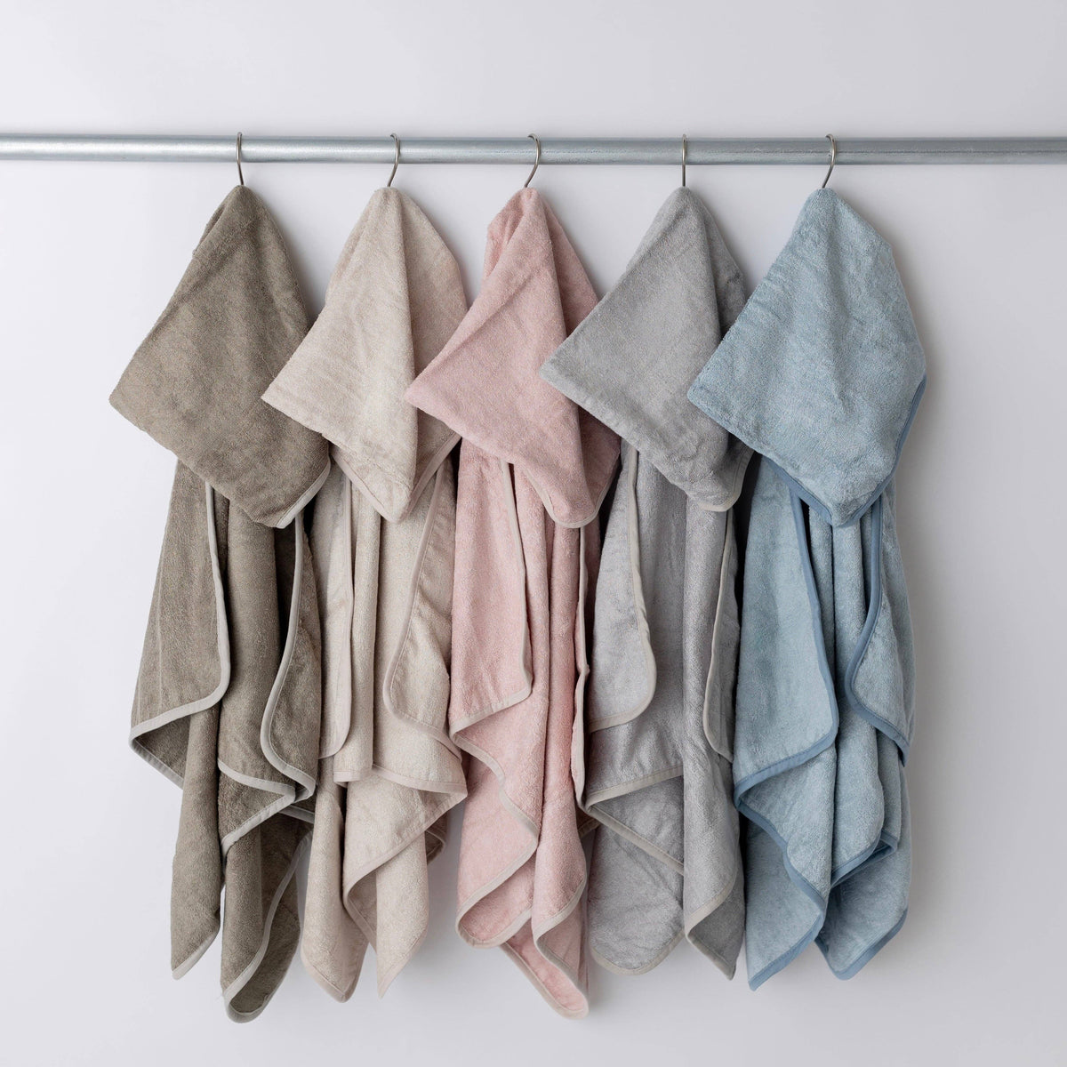 Hooded Bath Towel: Linen