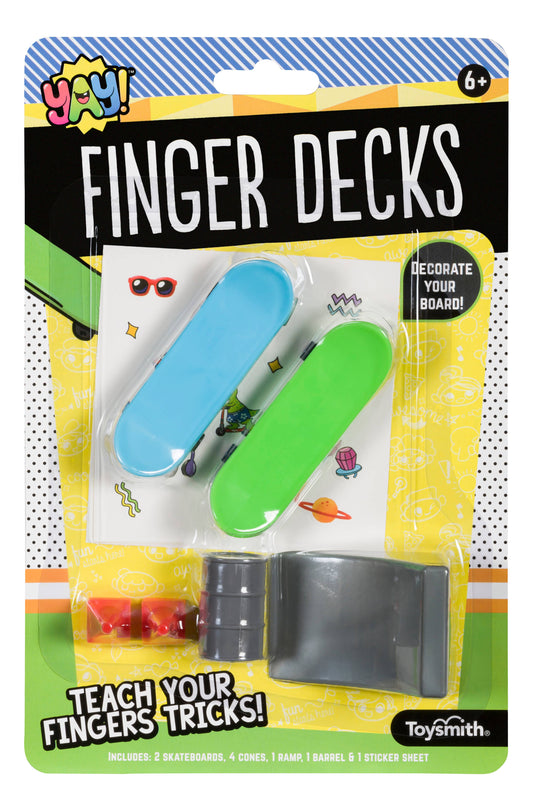 Yay! Finger Decks Skateboards