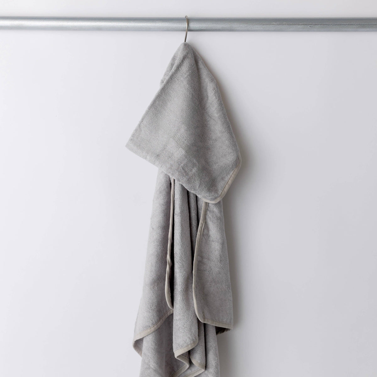 Hooded Bath Towel: Linen