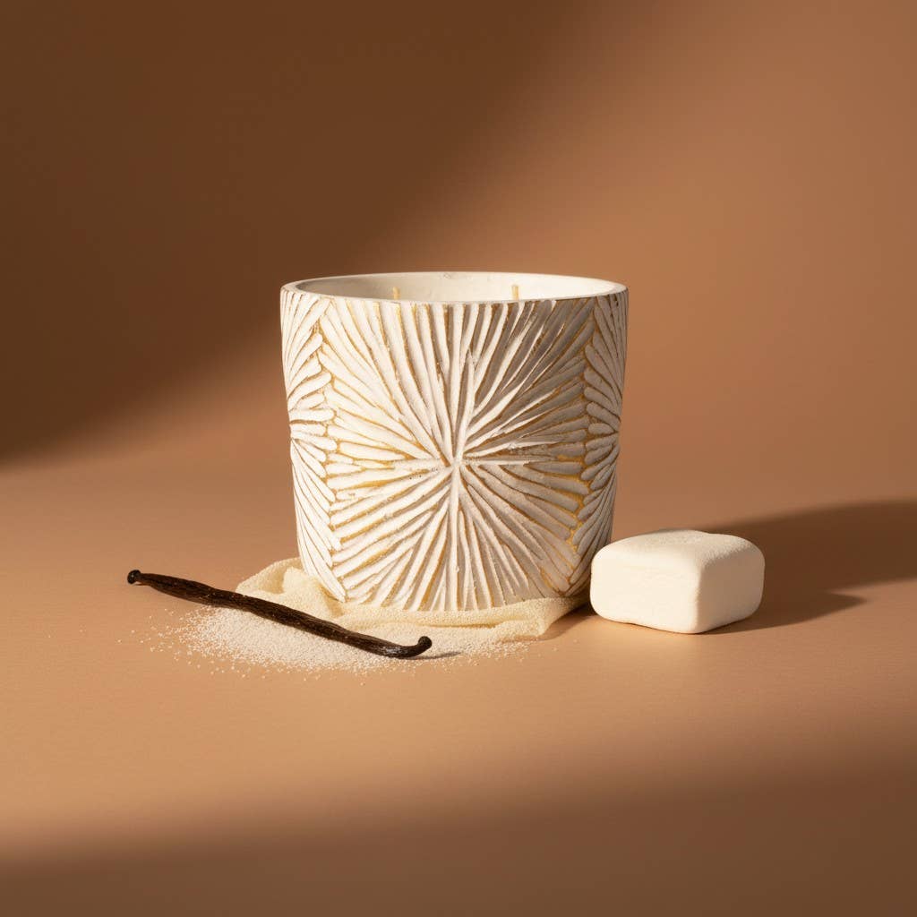 20 oz Sky Burst Candle: Zydeco Amber
