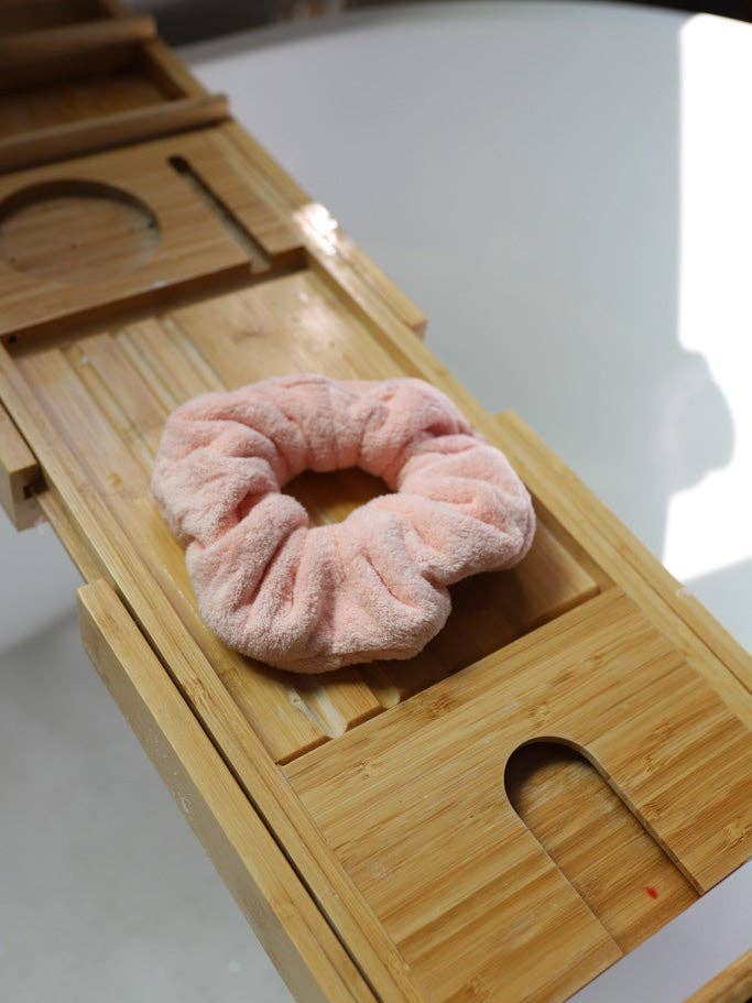 Oversized Towel Scrunchie-Pink