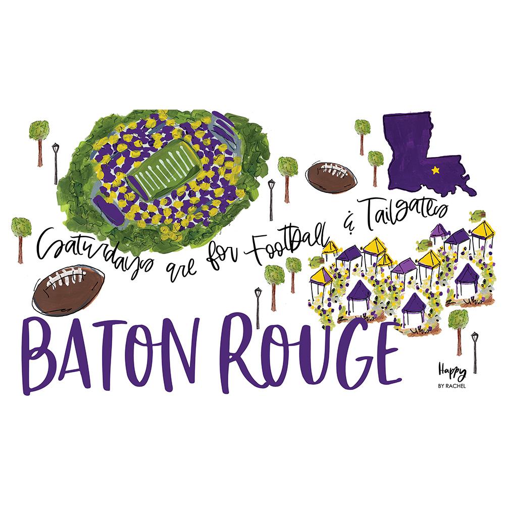 Saturdays In Baton Rouge Party Cup (24oz)