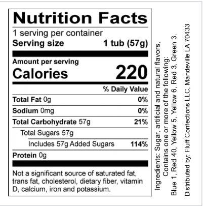 "Hurricane" Cotton Candy