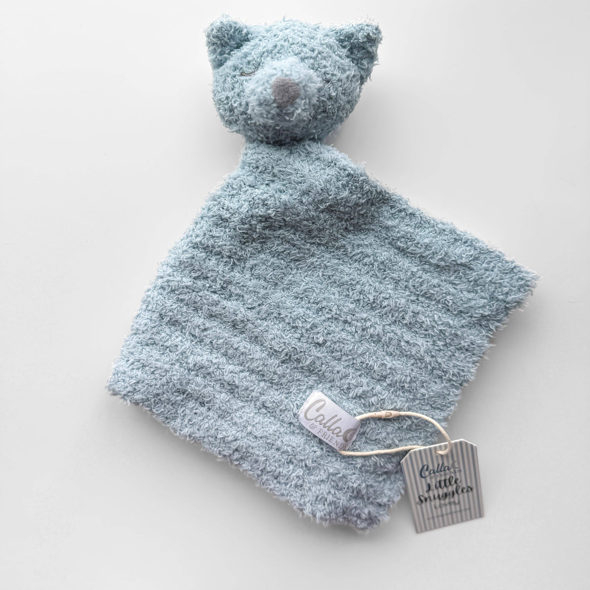 Little Snuggles Lovey - Fox: Powder Blue
