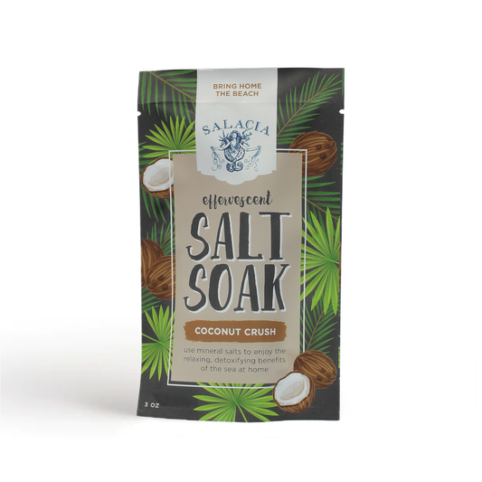 Coconut Crush Beachy Bubble Bath + Salt Soak