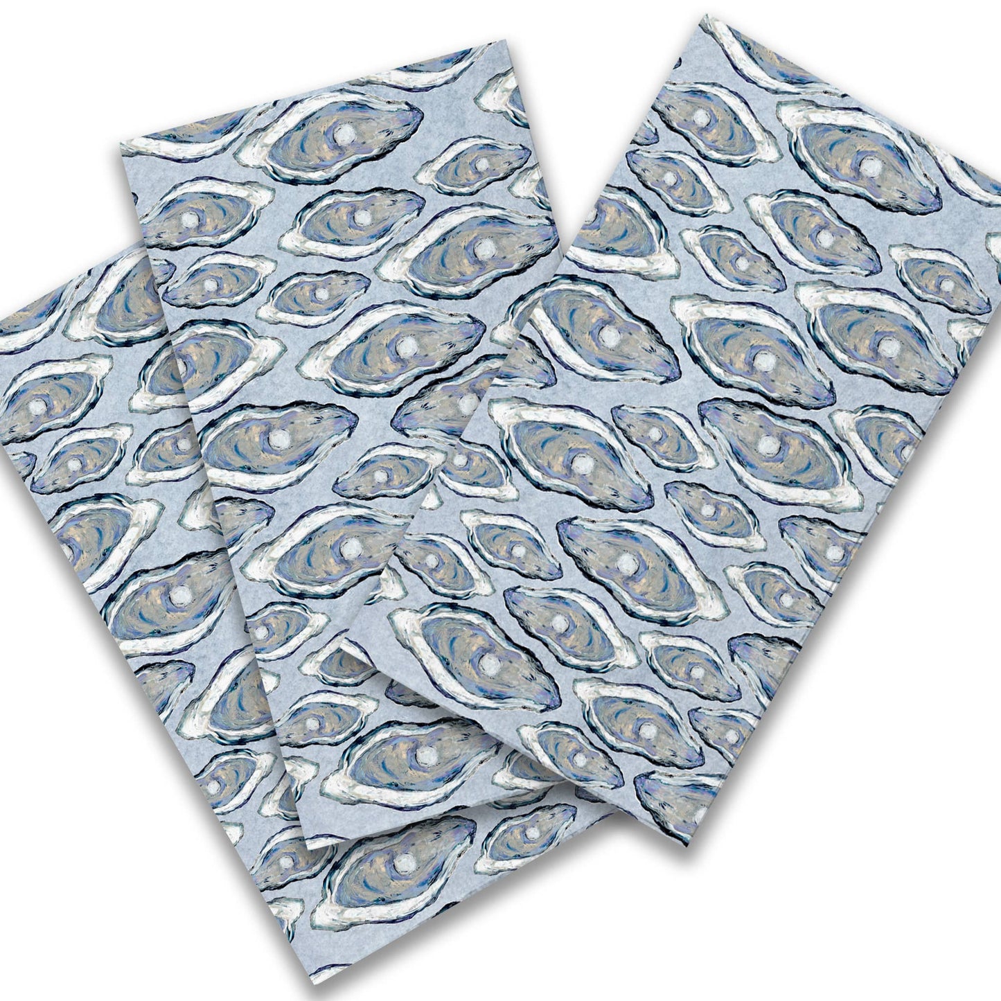 Blue Oyster Guest Towels