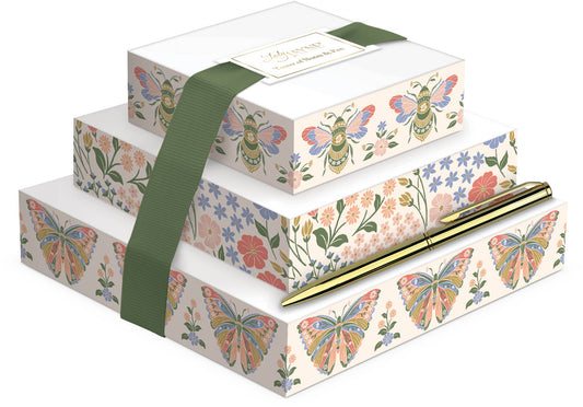 Mixed Print Tower of Notes