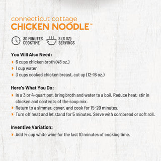 Connecticut Cottage Chicken Noodle Soup Mix