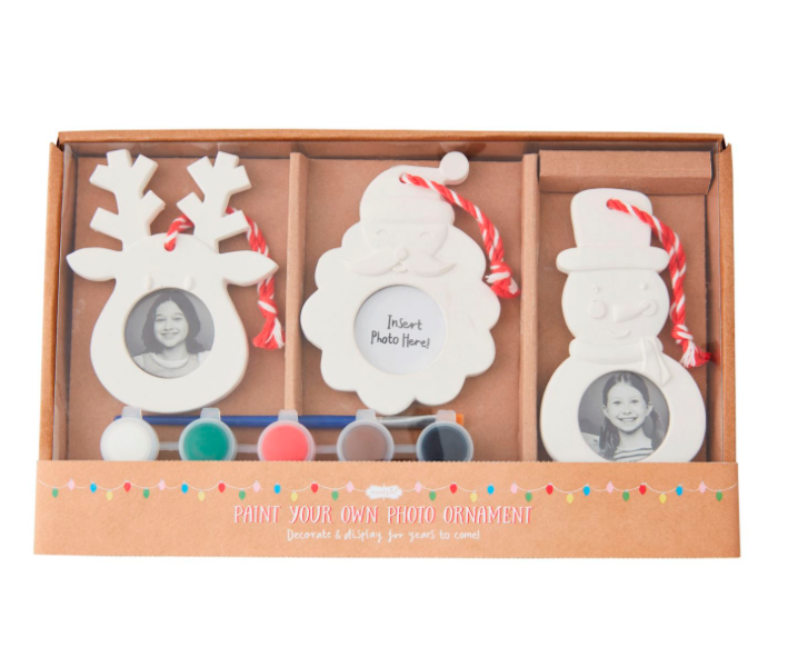 Paint-Me Photo Ornament Set