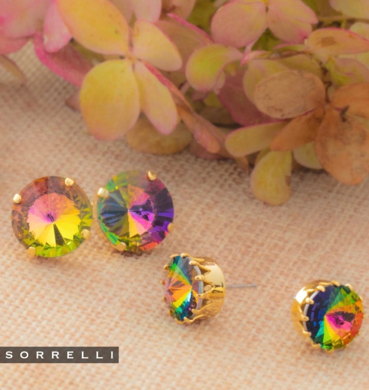 Nadine Stud Earrings-Volcano