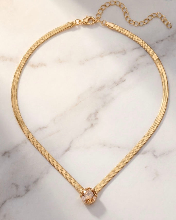 Rowan Pendant Necklace-Light Colorado