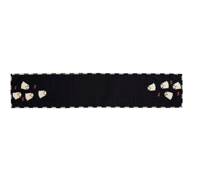 Boo Ghost Glow Table Runner