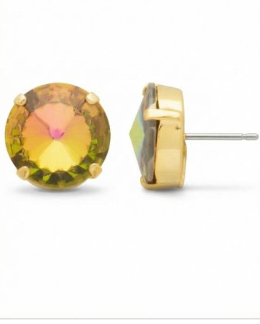 Nadine Stud Earrings-Volcano