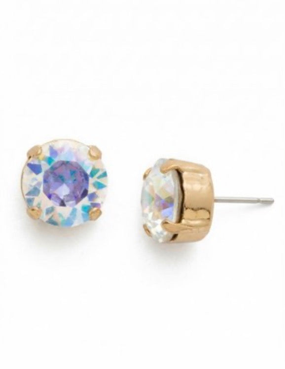London Stud Earrings-Aurora Borealis