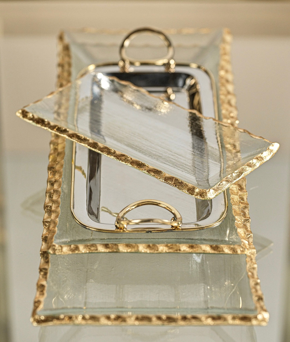 Gilded Edge Tray