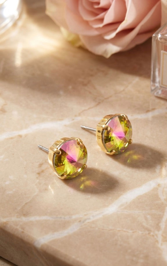 Nadine Stud Earrings-Volcano