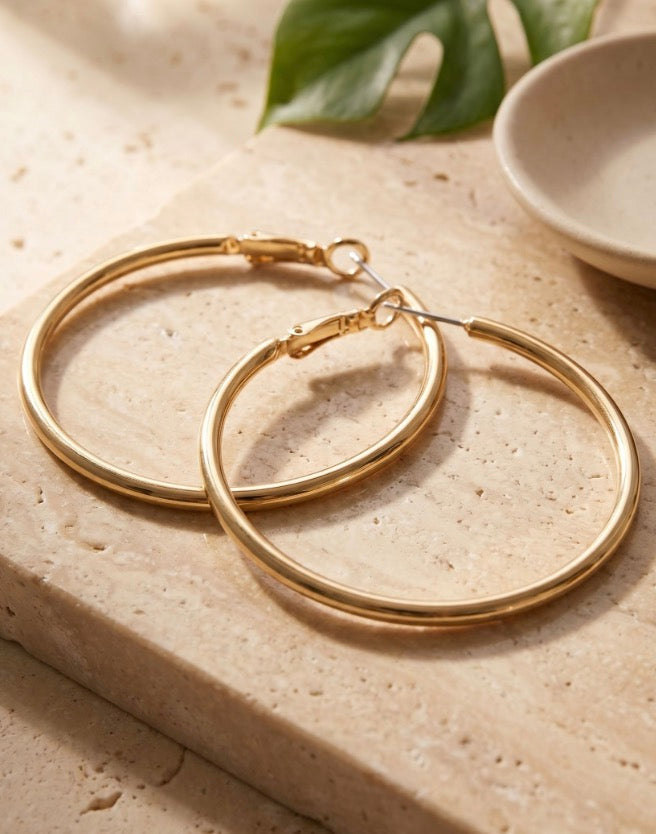 Dreams Hoop Earrings-Lisa Oswald Collection