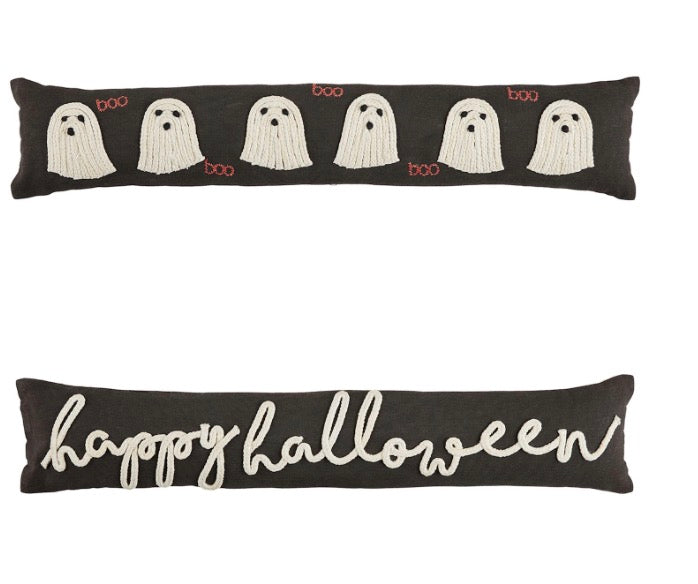Braided Halloween Skinny Glow Pillow