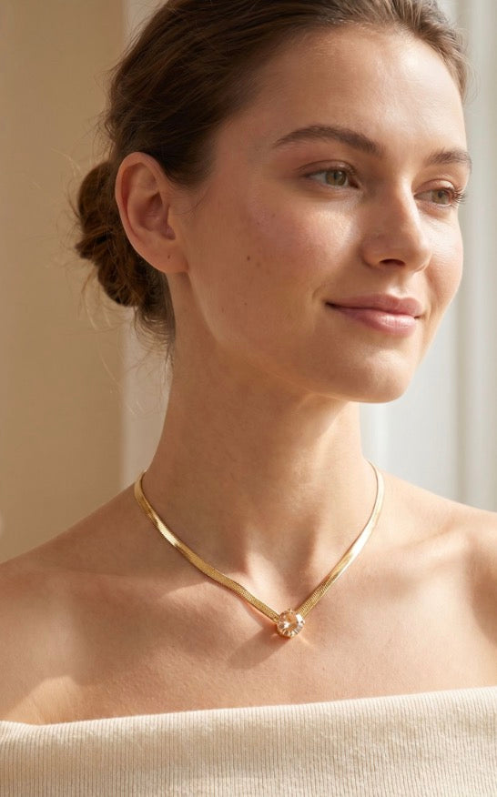 Rowan Pendant Necklace-Light Colorado
