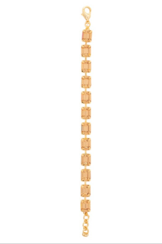 Octavia Repeating Tennis Bracelet-Light Colorado
