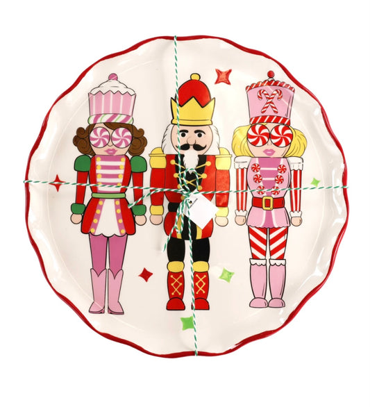 Ceramic Nutcracker Plate