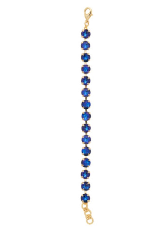 Sienna Tennis Bracelet-Royal Blue Delite