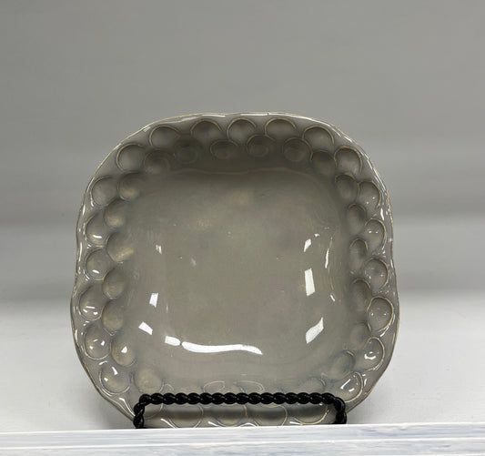 FP Small Square Footed Bowl in Morning Mist