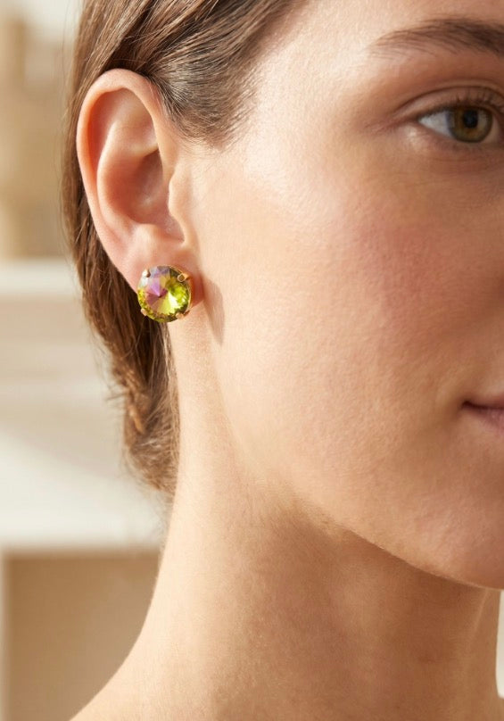 Nadine Stud Earrings-Volcano