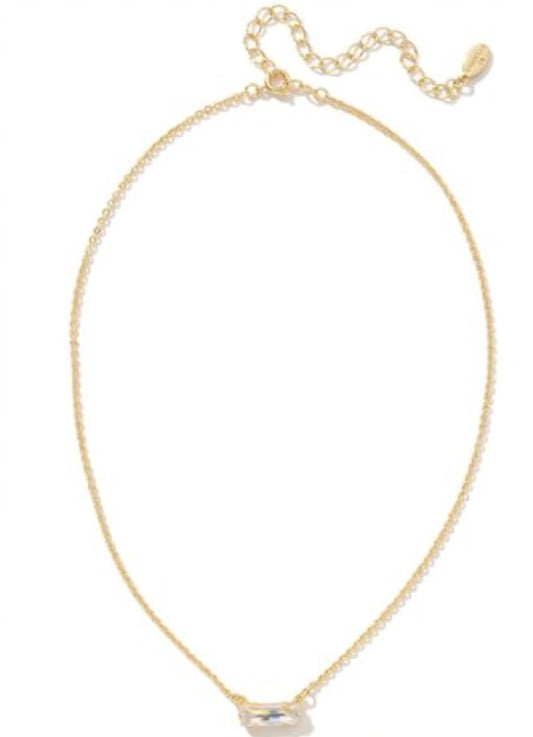 Bindi Pendant Necklace-Crystal