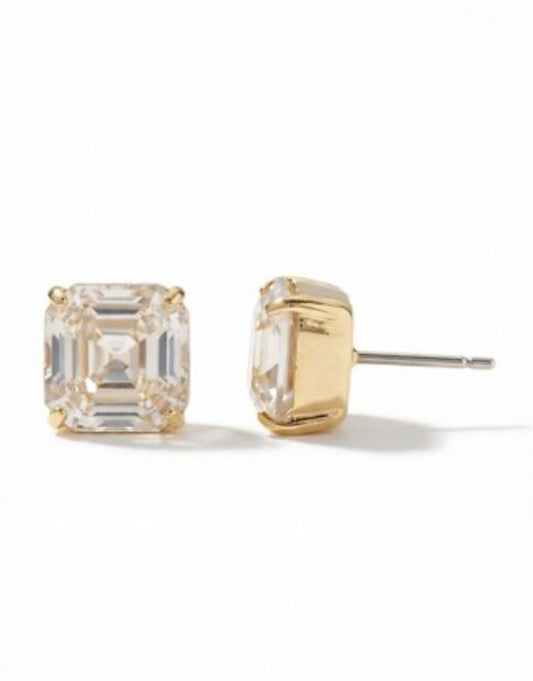 Izzy Stud Earrings-Crystal